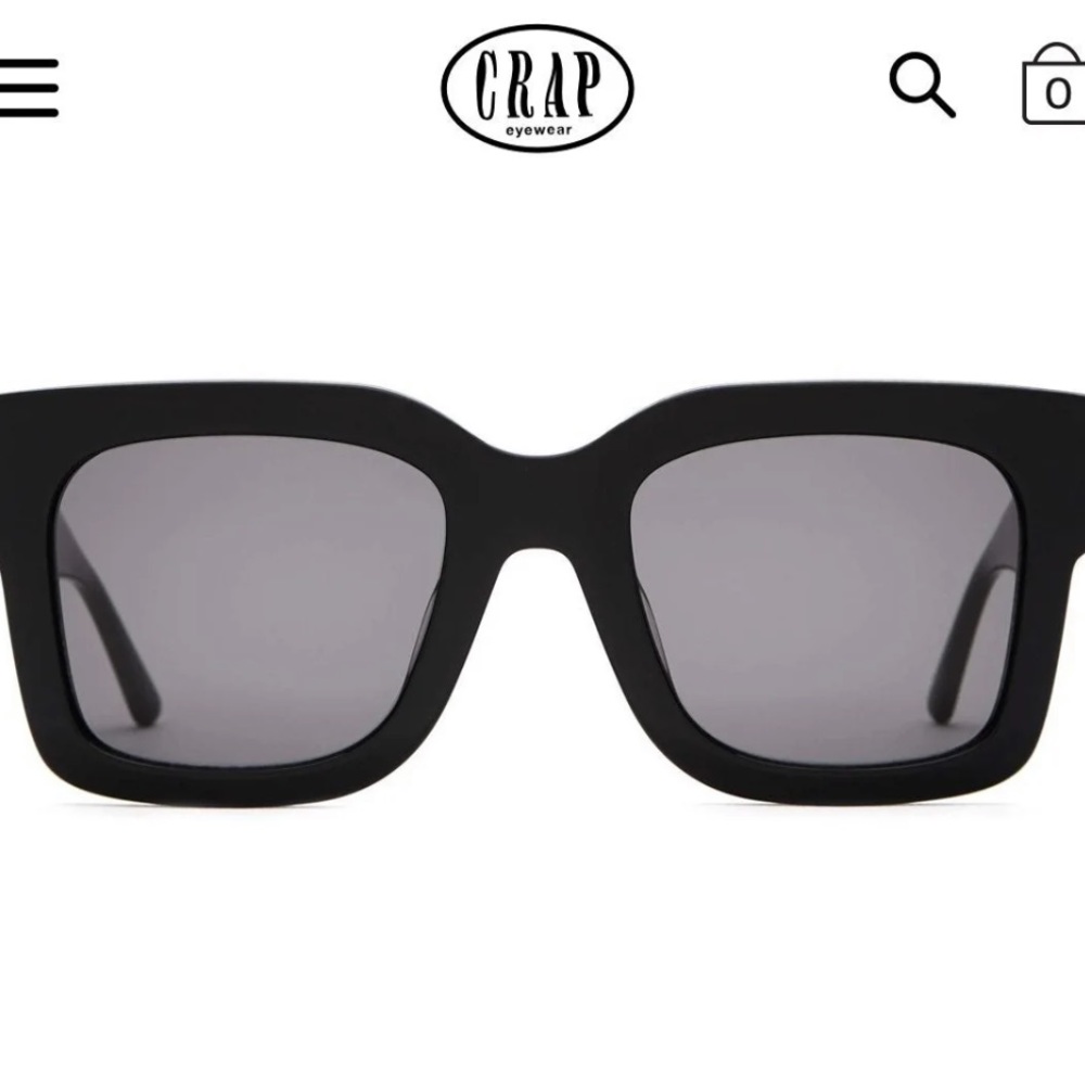 Black sunglasses